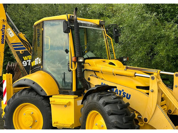 Tractopelle Komatsu * Koparko Ładowarka * Komatsu WB 97 S Utility *: photos 4