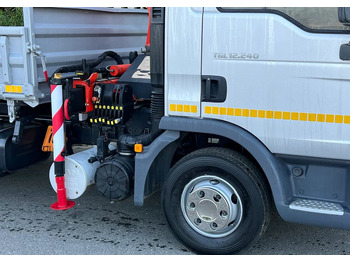 Camion benne MAN MAN TGL 12-240 Kiper Wywrotka 4x2 Kran PALFINGER PK 12500 BARDZO DOBRY STAN: photos 5
