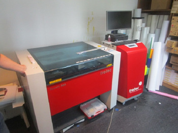 Massicot LASER CUTTER TROTEC SPEEDY 360 (Gravieren, Schneiden): photos 2