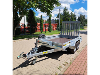 Remorque porte engin neuf PRZYCZEPA LAWETA DO MINIKOPARKI POD KOPARKĘ Z RAMPĄ 2700KG / MINI EXCAVATOR TRANSPORTER TRAILER WITH RAMPS 2700KG: photos 2