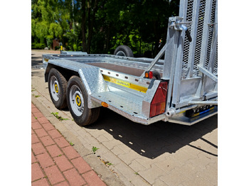 Remorque porte engin neuf PRZYCZEPA LAWETA DO MINIKOPARKI POD KOPARKĘ Z RAMPĄ 2700KG / MINI EXCAVATOR TRANSPORTER TRAILER WITH RAMPS 2700KG: photos 3