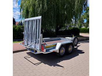 Remorque porte engin neuf PRZYCZEPA LAWETA DO MINIKOPARKI POD KOPARKĘ Z RAMPĄ 2700KG / MINI EXCAVATOR TRANSPORTER TRAILER WITH RAMPS 2700KG: photos 5