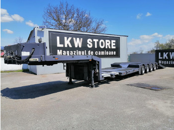 Semi-remorque surbaissé Langendorf Trailer-Tiefbett, 4 Axe, 59 to, extension, TOP !!!: photos 5