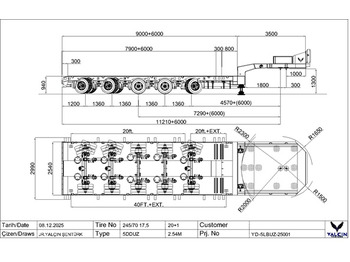 Semi-remorque surbaissé neuf YALCIN: photos 4