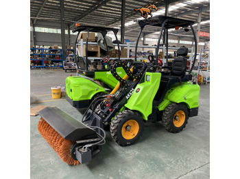 Chargeuse sur pneus MEGALOAD AK625 Mini Wheel Loader Compact Size Articulated Diesel Kubota Engine P AK625: photos 5