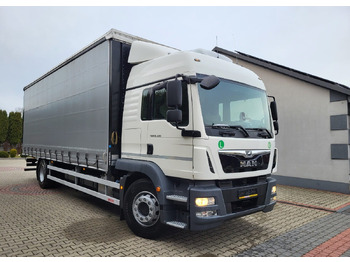 Camion à rideaux coulissants MAN Man Salon Polska I własciciel Serwisowany Bezwypadkowy 18/320: photos 4