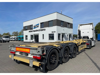 Semi-remorque porte-conteneur/ Caisse mobile SCHMITZ SCB