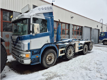 Camion ampliroll SCANIA 124