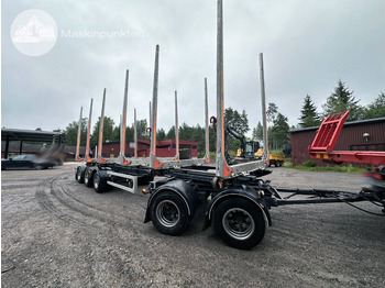 Remorque grumier Mjölbysläpet 5 AXLIG TIMMERVAGN: photos 5