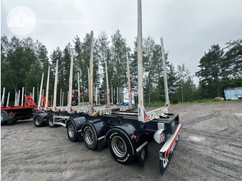 Remorque grumier Mjölbysläpet 5 AXLIG TIMMERVAGN: photos 2