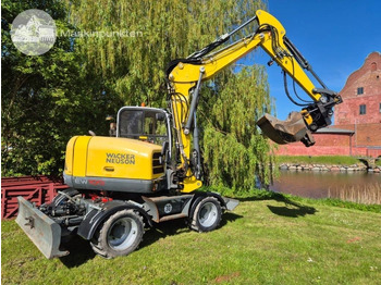 Pelle sur pneus Wacker Neuson EW 100 med vagn: photos 5