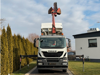 Camion benne, Camion grue Iveco STRALIS 330 / 4x2/ TIPPER /FASSI F135: photos 2