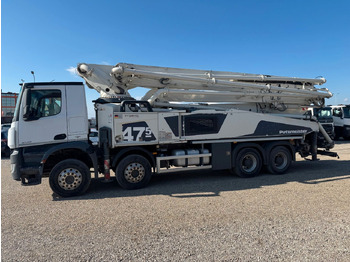 Mercedes-Benz AROCS 3743 PUTZMEISTER M47-5 en crédit-bail Mercedes-Benz AROCS 3743 PUTZMEISTER M47-5: photos 4