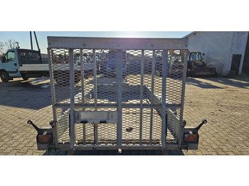 Remorque porte engin Przyczepa laweta Tiki TP385 3,5 tony 385x180 cm minikoparka: photos 3