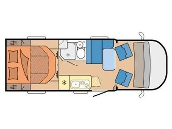 Camping-car profilé Hobby Ontour C 700 GQ 103 kW*CAMPERNET*LITHIUM*SOFORT*: photos 3