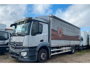 Camion à rideaux coulissants MERCEDES-BENZ Antos