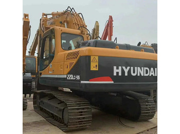 Pelle sur chenille Hyundai Digger 220lc-9s Second Hand Korea Made High Performance Machine Hyundai Excavator for Sale: photos 5