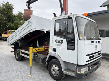 Camion benne, Camion grue IVECO EUROCARGO 75E15 Kipper mit Kran: photos 2