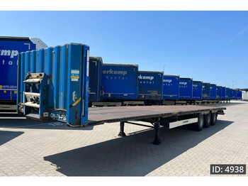 Semi-remorque plateau KRONE SD