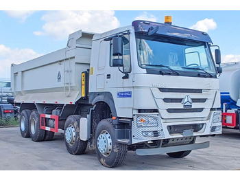 Camion benne pour transport de matériaux granulaires neuf SINOTRUK Howo 8x4 Tipper Truck for Sale in Guinea: photos 3