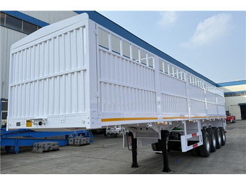 Semi-remorque bétaillère pour transport de animaux neuf TITAN 4 Axle 80 Ton Fence Cargo Truck Trailer for Sale in Nigeria: photos 4