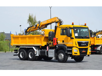 Camion benne, Camion grue MAN TGS 26.400 / 6x4 / EURO 6 / UDT / HDS FASSI 165 / WYSUW x3 / ROTATOR / CHWYTAK / STEROWANIE RADIOWE / WZMOCNIONA RAMA / WYWROTKA / HYDROBURTA / AUTOMAT / 2017 / NOWE OPONY - 100% / NISKI PRZEBIEG: photos 3 Camion benne, Camion grue MAN TGS 26.400 / 6x4 / EURO 6 / UDT / HDS FASSI 165 / WYSUW x3 / ROTATOR / CHWYTAK / STEROWANIE RADIOWE / WZMOCNIONA RAMA / WYWROTKA / HYDROBURTA / AUTOMAT / 2017 / NOWE OPONY - 100% / NISKI PRZEBIEG: photos 3