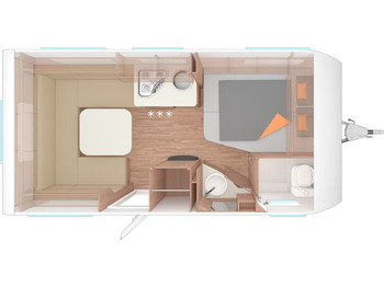 Caravane Weinsberg CaraOne 450 FU 1.500 KG, Fußbodentemp., Radtr: photos 2