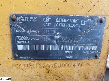 Pelle sur chenille Caterpillar 318 B 86 KW, Crawler Excavator: photos 3