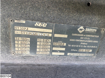 Semi-remorque fourgon Samro gesloten bak Mega, Jumbo: photos 4