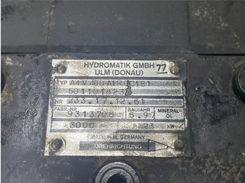WACKER NEUSON 5011018233/1000192758-Hydromatik A4V40-Drive pump en crédit-bail WACKER NEUSON 5011018233/1000192758-Hydromatik A4V40-Drive pump: photos 4