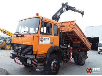 Camion benne, Camion grue Iveco Magirus 170.23 hiab 071: photos 3