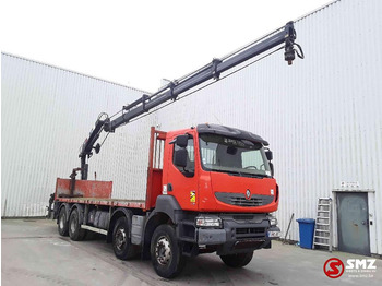 Camion plateau RENAULT Kerax 410