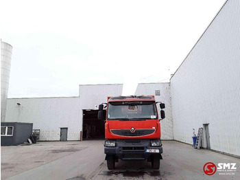 Camion plateau, Camion grue Renault Kerax 430 6x4 lames steel: photos 2
