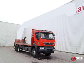 Camion plateau RENAULT Kerax 430