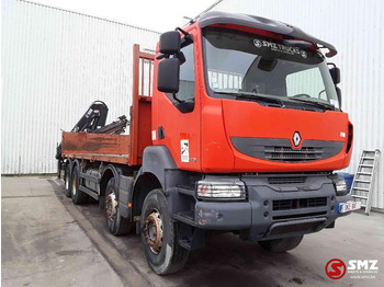 Camion plateau RENAULT Kerax 430
