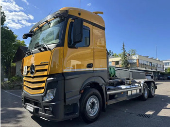 Camion ampliroll, Camion grue neuf Mercedes-Benz Actros 2645 6x2 ABROLLER Lenk/Lift MEILLER 2170 Intarder: photos 2