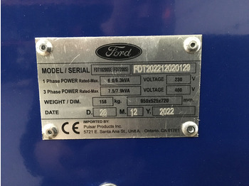 Groupe électrogène neuf Ford FDT10200SE GENERATOR 7.9KVA NEW: photos 5