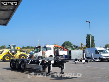 Semi-remorque porte-conteneur/ Caisse mobile neuf D-Tec VCC-01 3 axles Portmaster Flexi-Lock PM-3-S NEW Liftachse: photos 3