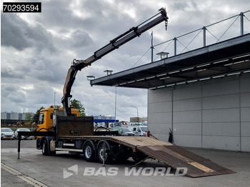Camion plateau, Camion grue Mercedes-Benz Actros 2532 6X2 PM 30 T/M Crane Kran Remote Lift+Steering Axle 3-Pedals: photos 2 Camion plateau, Camion grue Mercedes-Benz Actros 2532 6X2 PM 30 T/M Crane Kran Remote Lift+Steering Axle 3-Pedals: photos 2