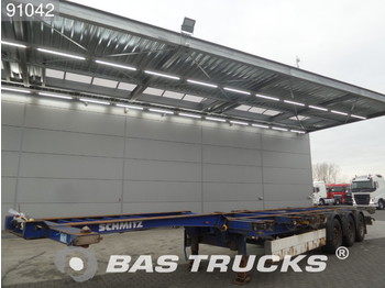 Semi-remorque porte-conteneur/ Caisse mobile Schmitz Cargobull Liftachse Ausziehbar Extending SCF 24 G: photos 1