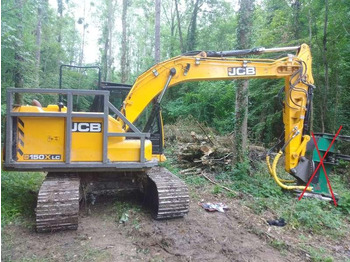Pelle sur chenille JCB