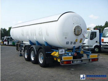 Semi-remorque citerne Guhur Low-pressure gas tank steel 31.5 m3 / 10 bar (methyl chloride): photos 4
