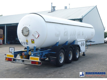 Semi-remorque citerne Guhur Low-pressure gas tank steel 31.5 m3 / 10 bar (methyl chloride): photos 3
