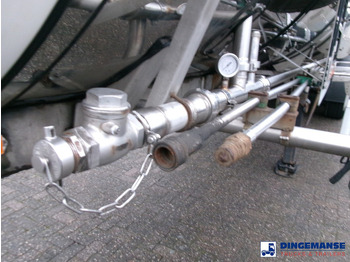 Semi-remorque citerne LAG Chemical tank inox L4BH 30 m3 / 1 comp + pump: photos 5
