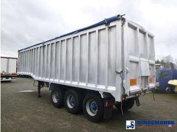 Utilitaire benne UNITED TRAILERS Tipper trailer alu 52 m3 + tarpaulin: photos 4