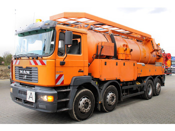Camion hydrocureur MAN