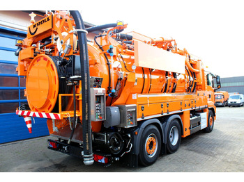 Camion hydrocureur MAN TGS 26.480 6x2 Kroll 14m³ WRG Wasserrückgewinner: photos 3