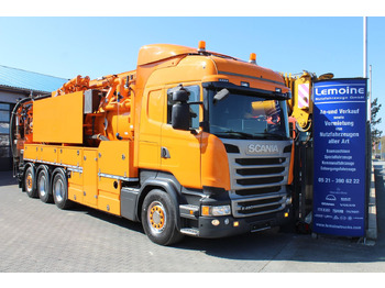 Camion hydrocureur SCANIA R 450