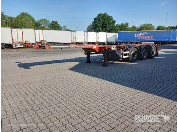 Semi-remorque porte-conteneur/ Caisse mobile