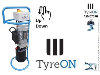 Équipement de garage ASM0703H motorcycle lifting table with front wheel chock: photos 3 Équipement de garage ASM0703H motorcycle lifting table with front wheel chock: photos 3